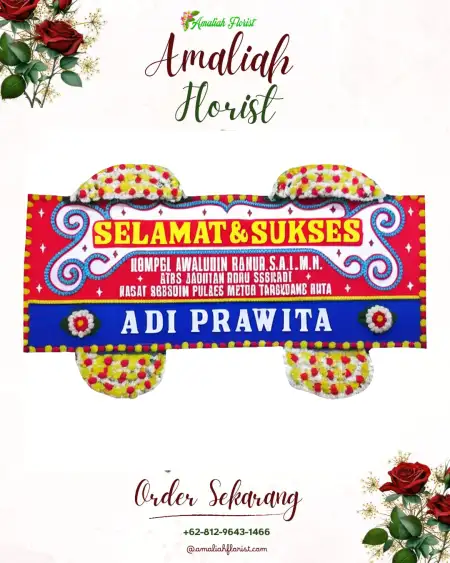 Papan Bunga Ucapan Selamat Parungkokosan