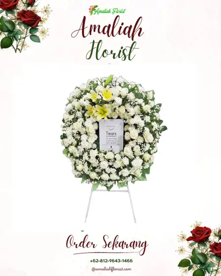 Krans Bunga Duka Parungkokosan